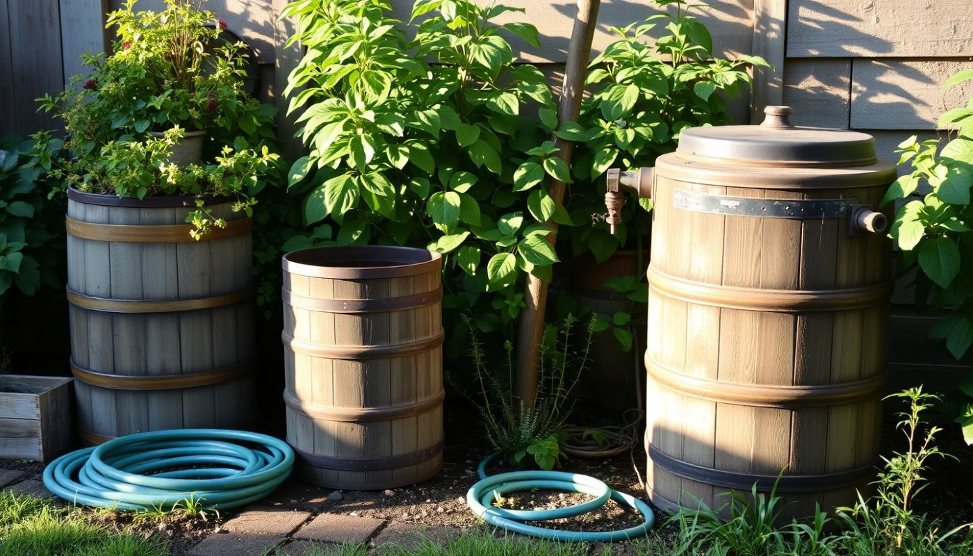 Comment réutiliser l'eau de pluie pour un jardin durable ?
