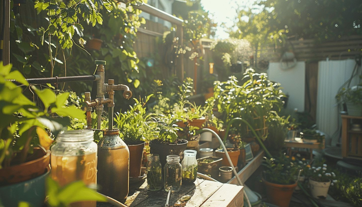 Irrigation goutte à goutte fait maison techniques et avantages pour votre jardin