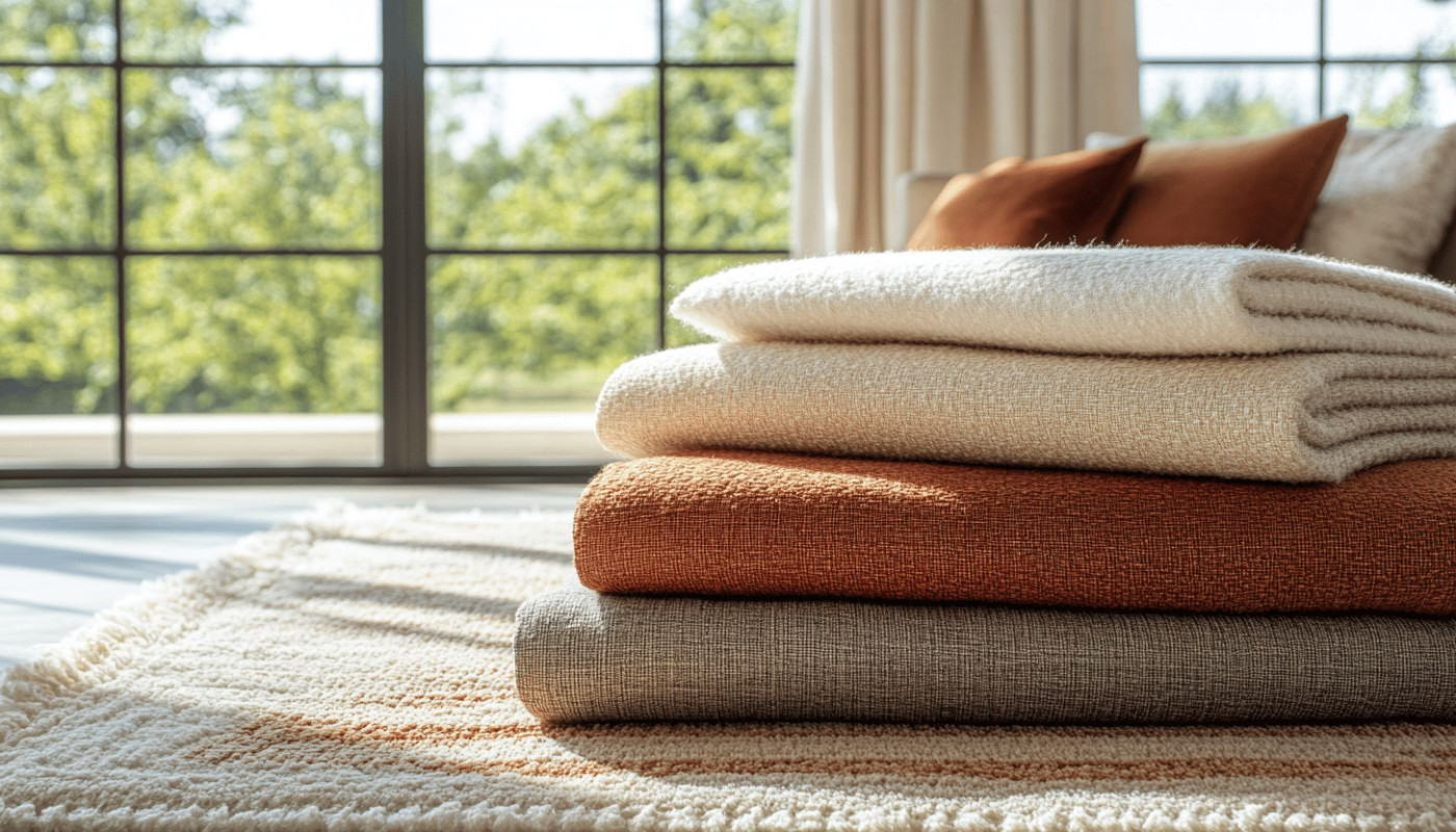 Textiles d'intérieur choix et entretien pour un foyer accueillant et sain