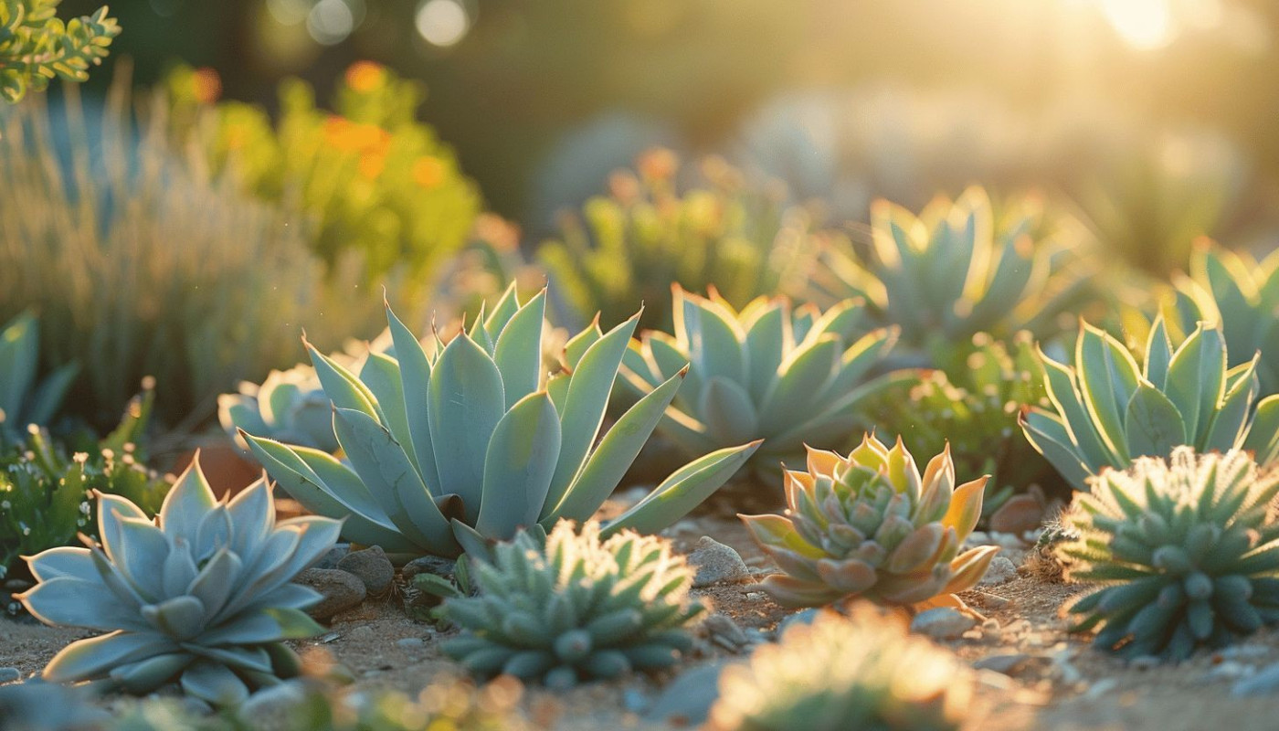 Utilisation de plantes résistantes à la sécheresse pour un jardin durable